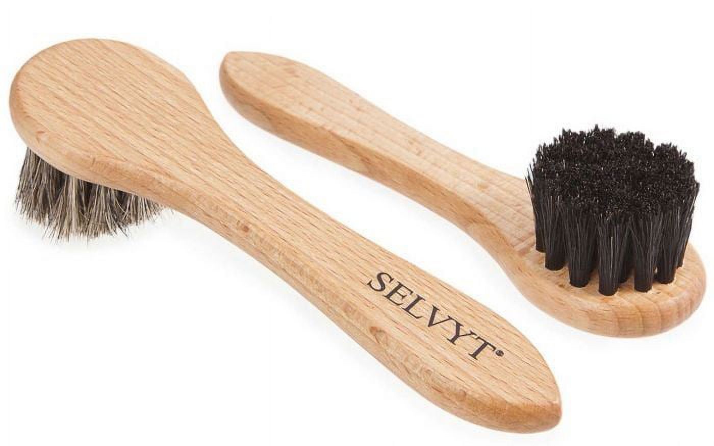Selvyt Horsehair Dauber Applicator Brushes Shoes BootsNatural and
