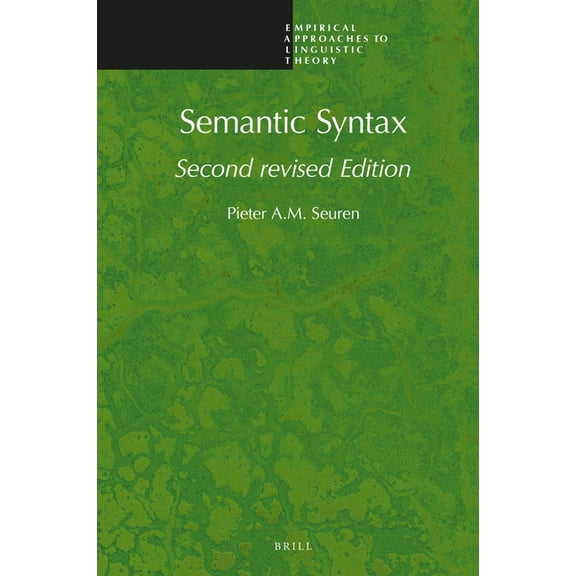 Semantic Syntax: Second Revised Edition, (Paperback)
