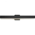 thumbnail image 1 of Semblance Collection 32 in. Matte Black Medium Modern 3CCT Integrated LED Linear Vanity Light, 1 of 11