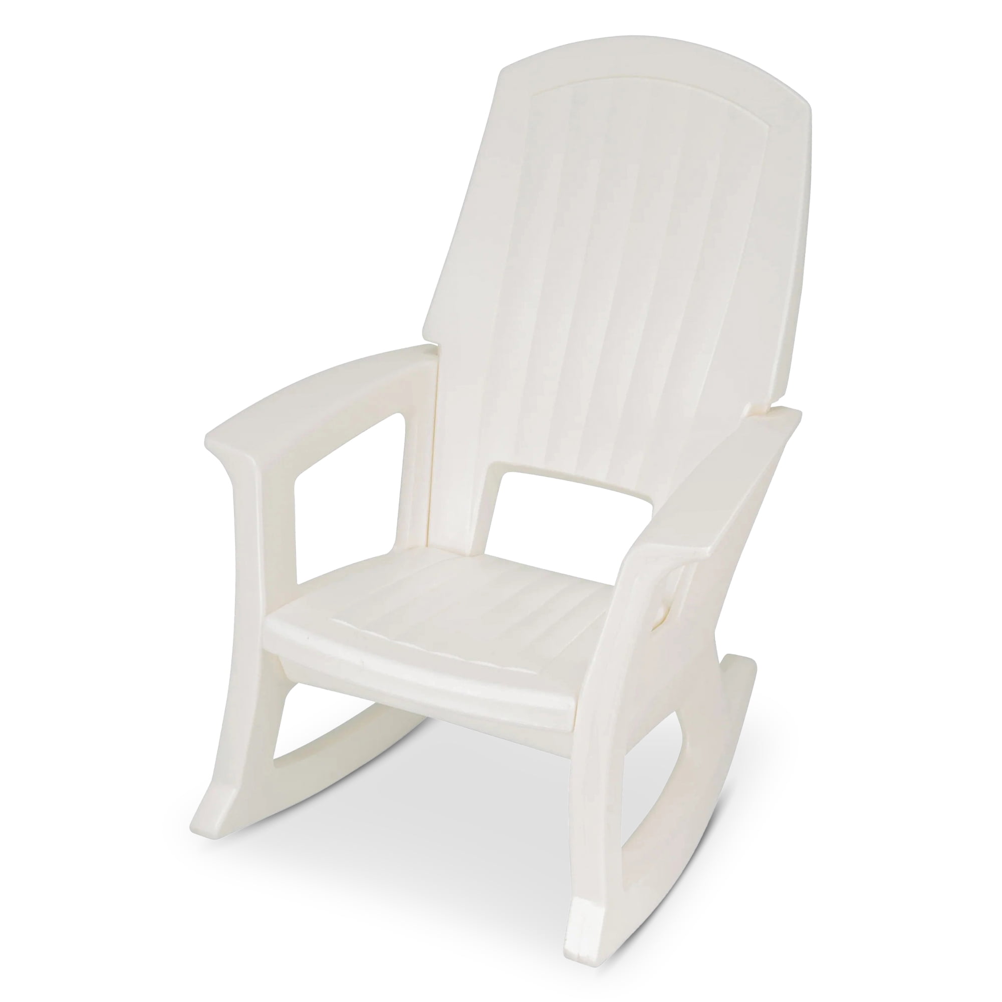 Semco Outdoor Large Adults Oversized Porch Rockers - Rockaway Plastic Rocking Chair