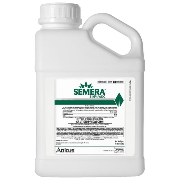 Semera 51.0% WDG Aquatic Herbicide (5 lb) by Atticus  Controls Duckweed & Unwanted Submerged & Floating Vegetation - Flumioxazin 51%