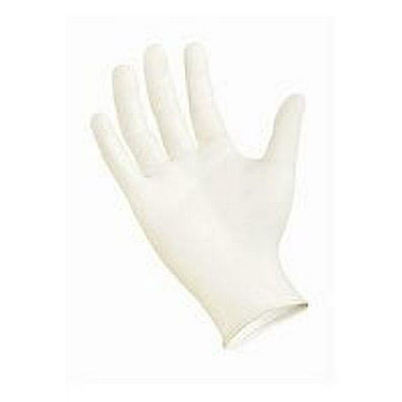 Semermed Synthetic Vinyl Powder Free Exam Gloves Size Medium-100 per box