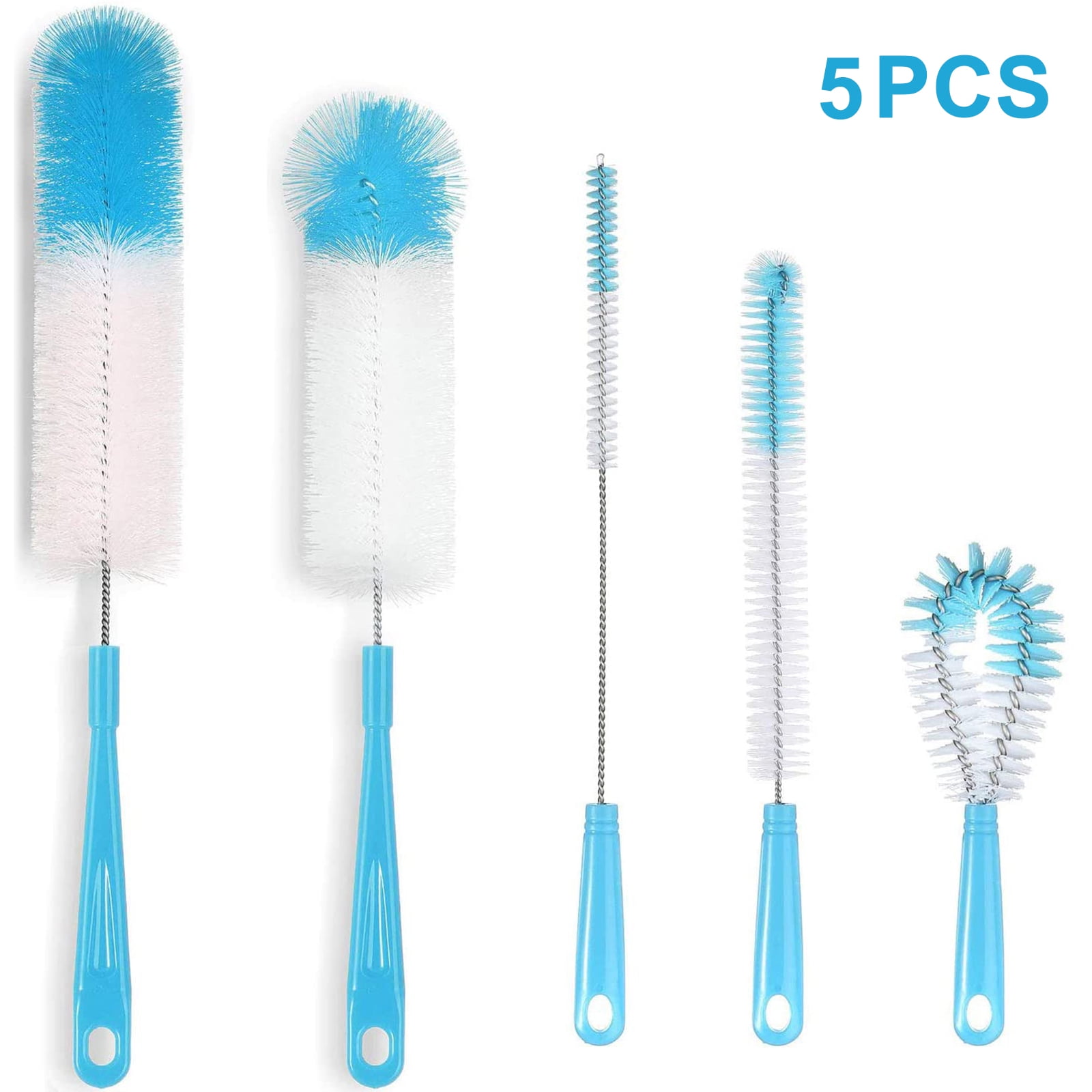 3 in 1 Tiny Cleaning Brush, 3 Pack Cup Lid Cleaner Brushes Set Mini  Multi-Functional Crevice Cleaning Brush for Cleaning Baby Bottles, Narrow  Neck