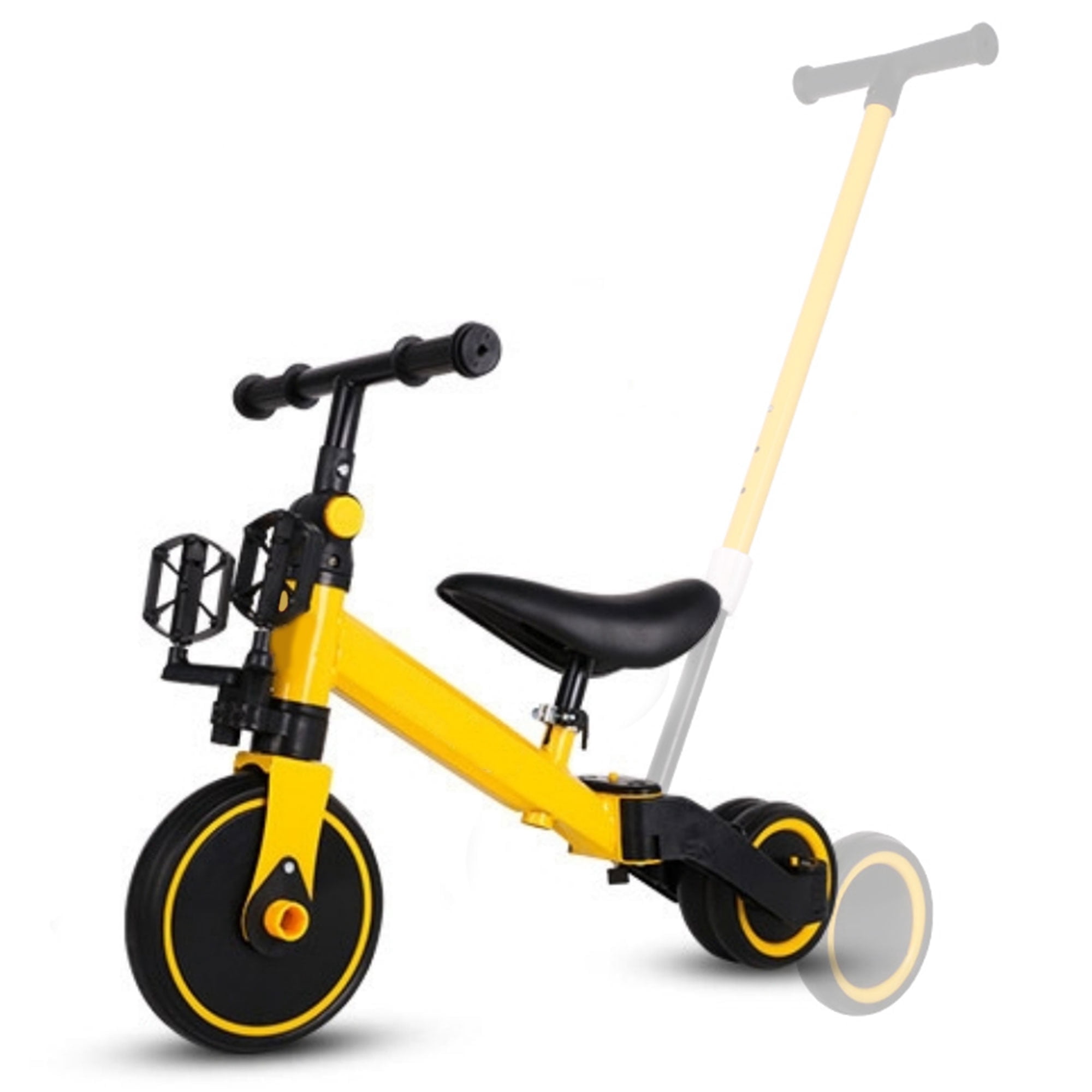 XJD Foldable Toddler Tricycle | Adjustable Seat Bike With Pedals For 2-5 Year Olds, Gift For Boys & Girls