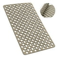 thumbnail image 1 of Semfri Bath Tub Shower Mat 30 x 17 inch Extra Soft TPE Non Slip Bath Tub Mats Shower Mats with Drain Holes and Suction Cups for Smooth/Non-Textured Tubs Brown, 1 of 8