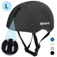 thumbnail image 1 of Semfri Adult Bike Helmet Skateboard Road Cycling Helmet Suitable Multi-Sport Scooter Skating Bicycle Large Size for Men Women Black, 1 of 9