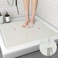 thumbnail image 1 of Semfri PVC Loofah Bath Mat Quick Drying Shower Stall Mat Non Slip Shower Mat, 1 of 6