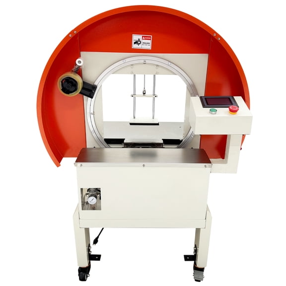 Semi Auto Carton Sealer Cross Tape Wrapping Machine for Industrial Shipping Packaging