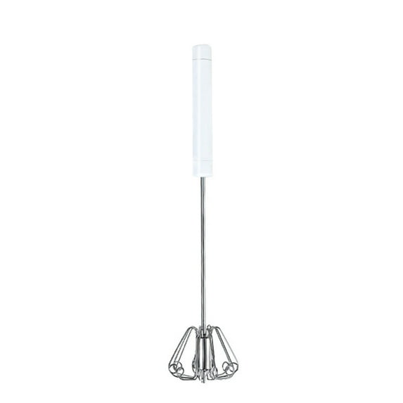 Semi-Auto Rotary Beater with Stainless Steel Ergonomic Handle for Effortless Baking & Cream Mixing