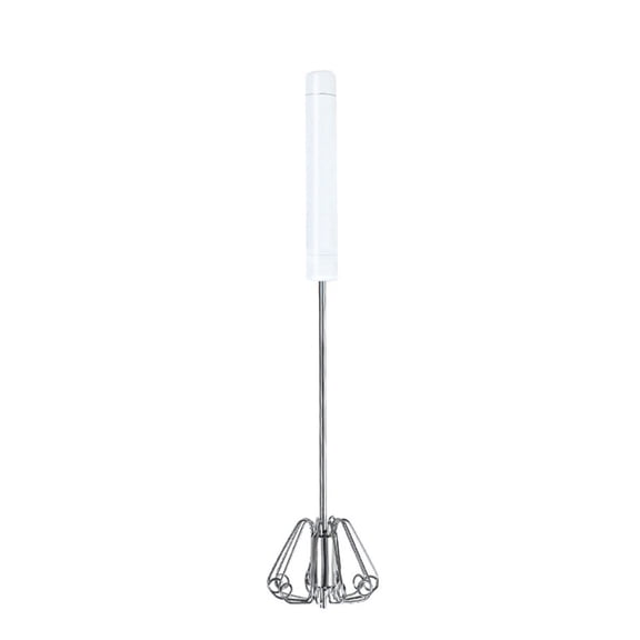 Semi Automatic Baking Essential Handheld Rotary Whisks Steel Beater Mixer Tool For Cream Eggs Batter Mixing Blending