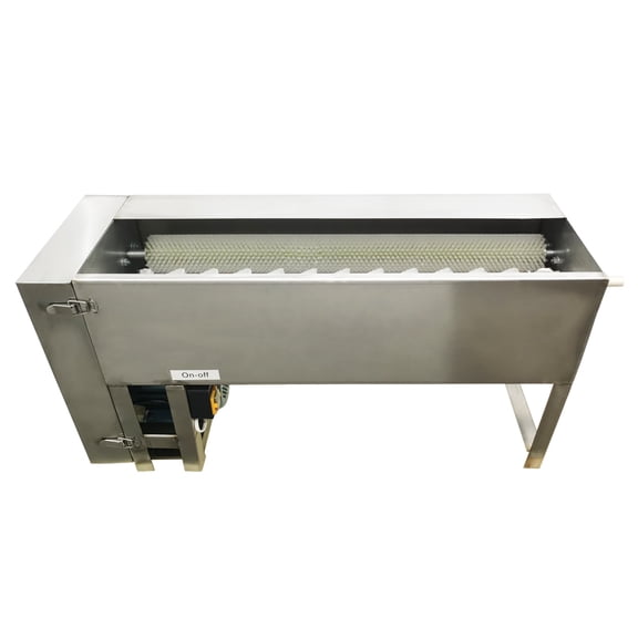 Semi-Automatic Egg Washer Egg Cleaning Machine for Chicken Goose Duck Eggs SUS304 Stainless Steel 110V