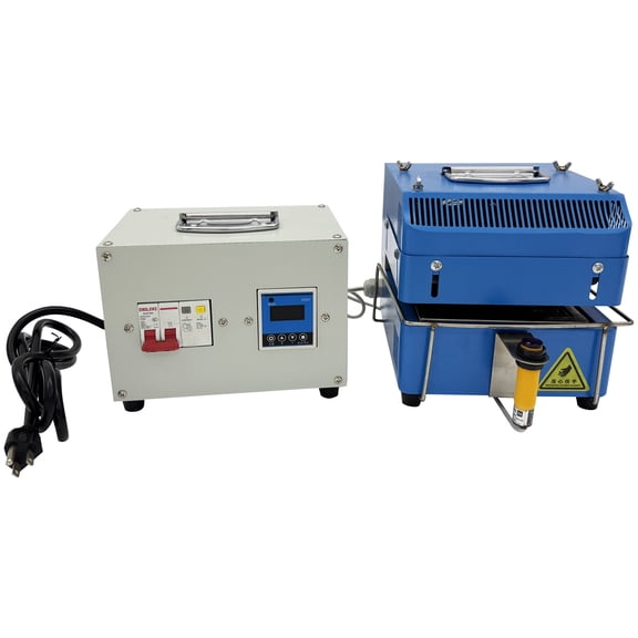 Semi Automatic Heat Shrinkable Sleeve Machine Heat Shrinkable Tube Oven Machine 110V 0-4.72inch Length for EV Cable Terminal