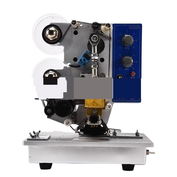 Semi Automatic Hot Stamp Coding Machine Ribbon Date Character Hot Code Printer Ribbon Date Coding Machine ,Fast-Drying Ink with Crisp Output