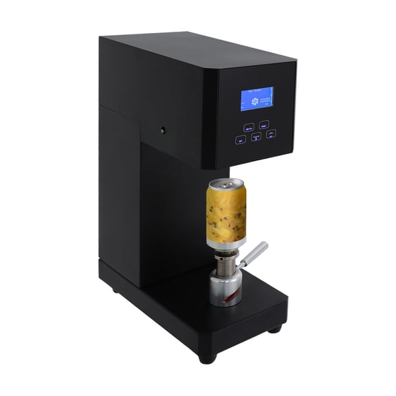 Semi Automatic Pop Can Sealing Machine Cola Can Sealer Container Plastic Bottles 4-6 Seconds/Time