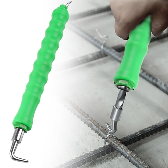 Semi Automatic Wire Twister Tie Tool Metal Puller Rubber Grip Reinforcing