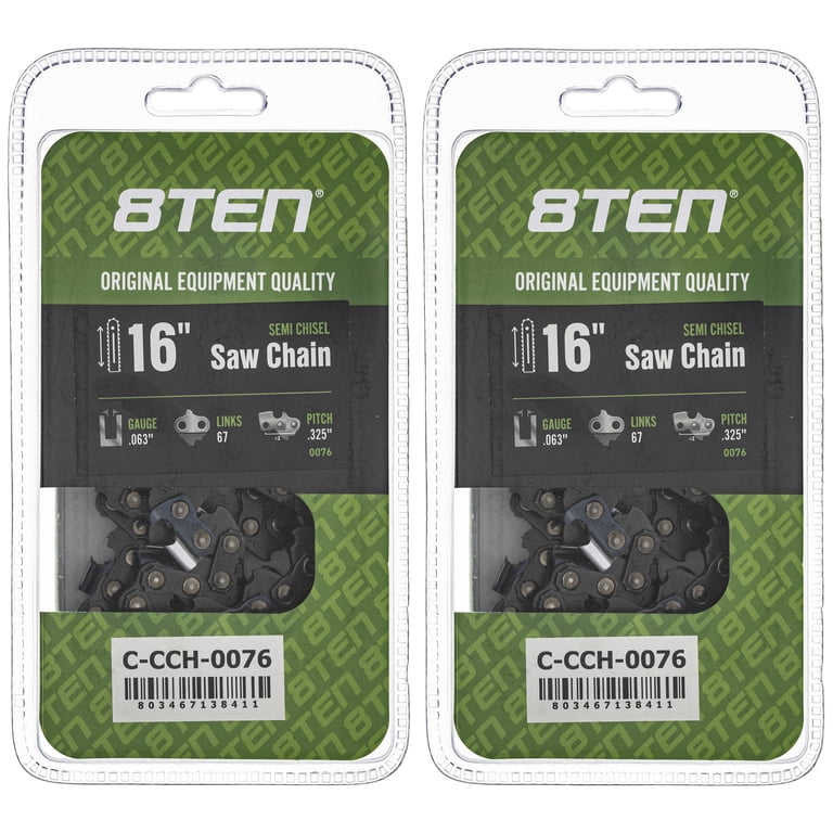 Semi Chisel Chainsaw Chain 16 inch .063 .325 67DL for Stihl MS 261