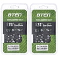 thumbnail image 1 of Semi Chisel Chainsaw Chain 24 inch .050 3/8 81DL for Echo Jonsered 2 Pack 810-CCC2311H, 1 of 5