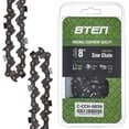 thumbnail image 1 of Semi Chisel Chainsaw Chain 8 inch .050 3/8 LP 33DL for Earthwise Kobalt 810-CCC2251H, 1 of 5
