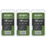 Semi Chisel Skip Tooth Chainsaw Chain 20 inch .050 3/8 72DL for Husqvarna 3 Pack 810-CCC2379H