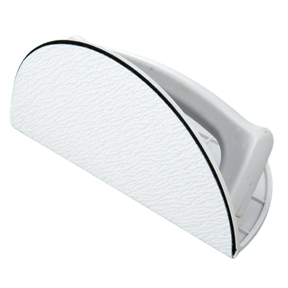 Semi-Circular Angle Sanding Sandpaper Tool with Ergonomic Handle Drywall Corner Sander Polishing Grinding Tool with 10 Sandpapers