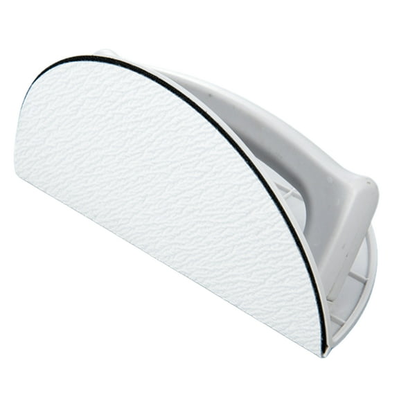 Semi-Circular Angle Sanding Sandpaper Tool with Ergonomic Handle Drywall Corner Sander Polishing Grinding Tool with 10 Sandpapers