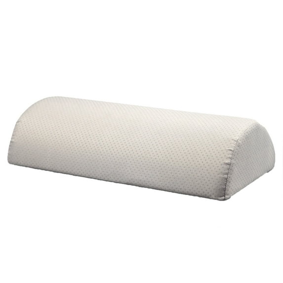 Semi-Circular Foot Stool For Office And Bed, Ergonomic Leg Support Pillow To Relieve Discomfort From Prolonged Sitting, High-Density Foam With Anti-Slip Bottom Machine Washable