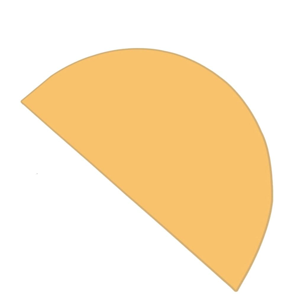 Semi Circular Heat Proof Mat Fire Resistant Fiberglass Silicone Rugs ...