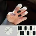 thumbnail image 1 of Semi Cured Gel Nail Stickers UV/LED Baking Lamp Gel Nail Paste Wraps Gel Polis ю N9C2, 1 of 6
