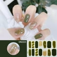 thumbnail image 1 of Semi Cured Gel Nail Stickers UV/LED Baking Lamp Gel Nail Paste Wraps Gel Polis ю U1S7, 1 of 1