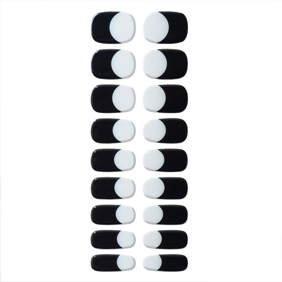 Semi Cured Gel Nails Stickers Full Wrap Nails Polish Strips French Gel Strips Gradient Wraps for Women