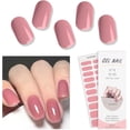 thumbnail image 1 of Semi Cured Gel Nails Strips, 20 PCS Gel Nail Stickers, Nail Polish Strips, Gel Nail Wraps UV for Home Nails DIY, Salon Quality & Easy to Use, 1 of 7