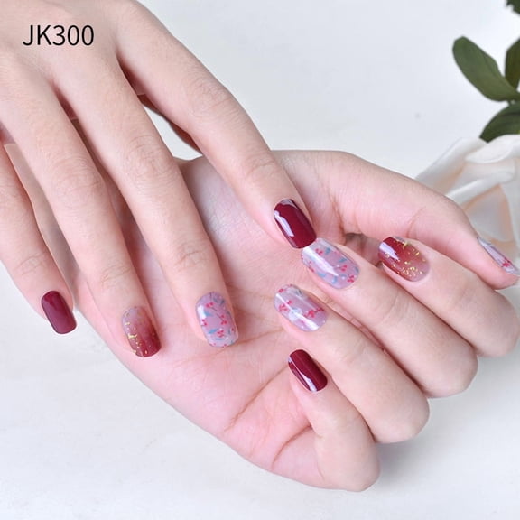Semi Curing Gel Nail Sticker