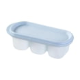 thumbnail image 1 of Semi Enclosed Cat Litter Box with High Sides, Front Entry Kitty Litter Pan with Removable Lid, Odor Control Cat Toilet Includes Scoop (Gray), 1 of 6