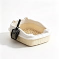 thumbnail image 1 of Semi-Enclosed High-Walled Cat Litter Box with Scoop (Anti-Scatter Design), 1 of 7