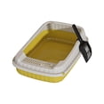 thumbnail image 1 of Semi-Enclosed Litter Box with High Side Walls and Splash-Proof Design, Leak-Resistant Plastic Cat Litter Box, Easy-Clean, Includes Litter Scoop and Hanging Hook for Convenient Scooping, 1 of 6