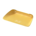 thumbnail image 1 of Semi-Enclosed Pet Feeding Mat, Thickened Leather Cat Bowl Pad, Waterproof and Oil-Proof Dog Food Tray, Non-Slip Protective Floor Mat for Pets, 1 of 4
