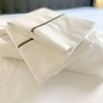 SemiFitted Flat Top Sheet Set Organic Cotton NoTuck Easy Bed Making