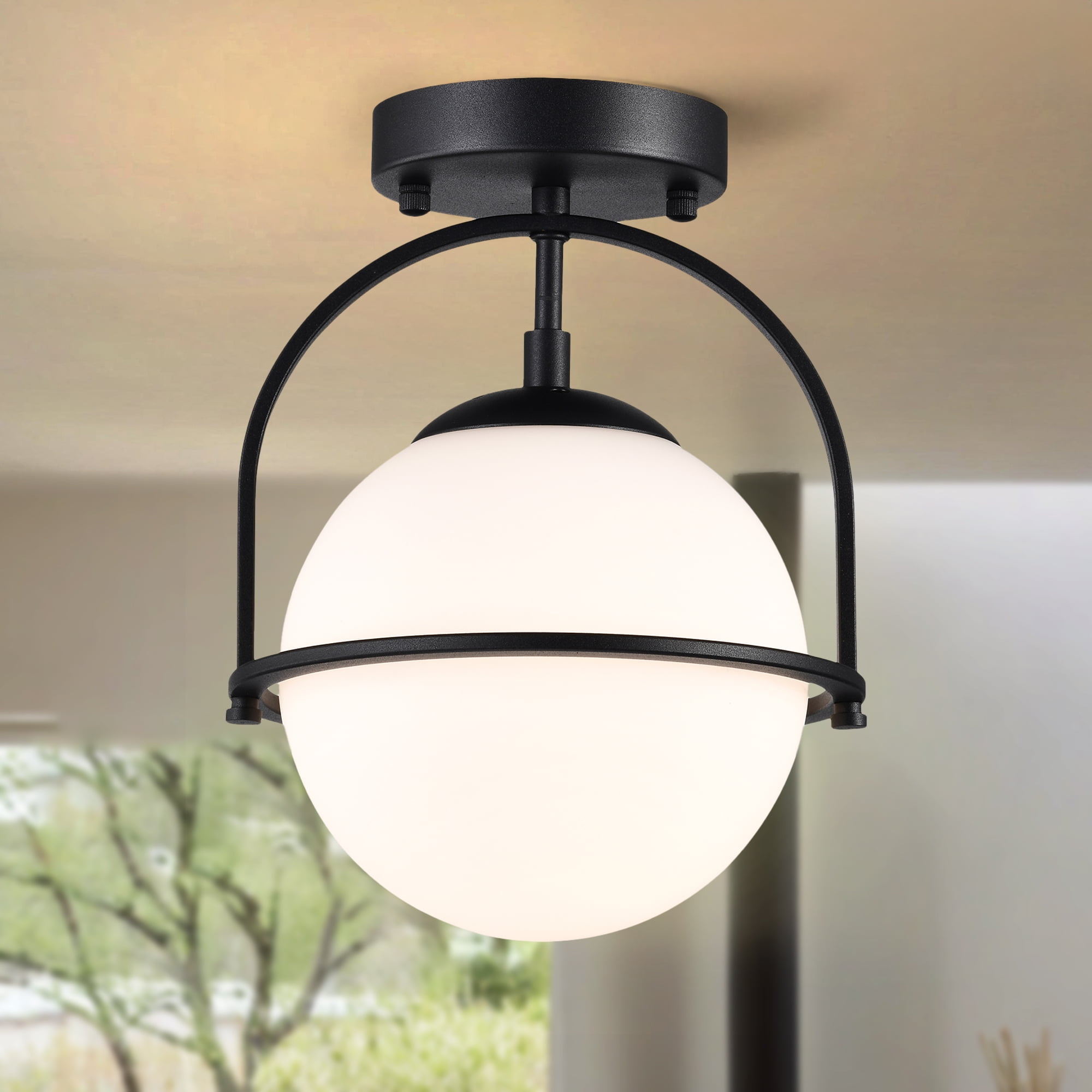 Black Mid Century Modern Kitchen Ceiling Light Jordan Ubuy