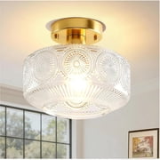 Semi Flush Mount Ceiling Light,Vintage Ceiling Lig