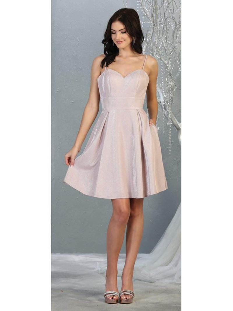 green emerald velvet dress Short Sparkly Prom Homecoming Dresses V Neck Spaghetti Straps main image 1