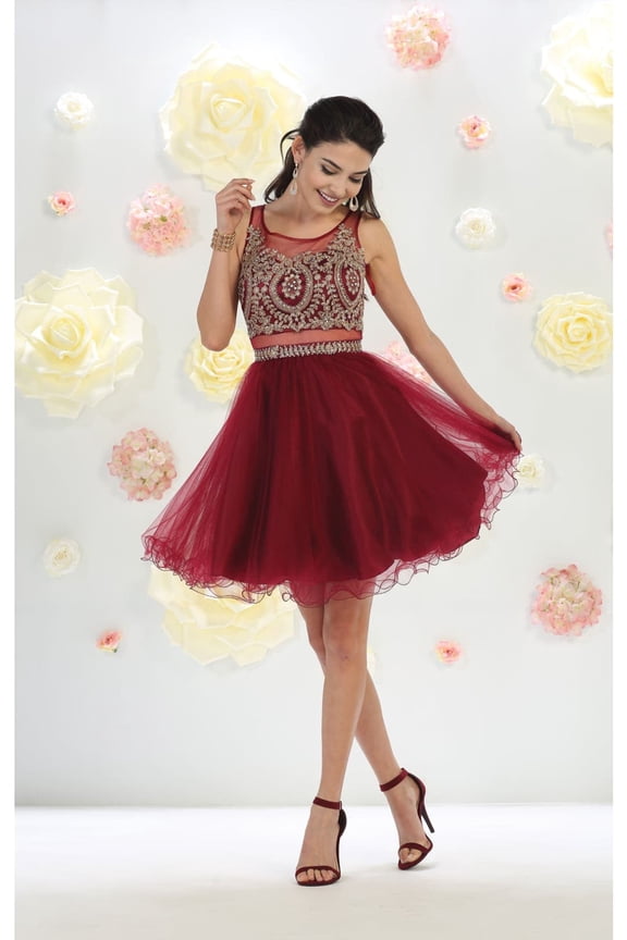 Semi Formal Short Party Dress & Plus Size