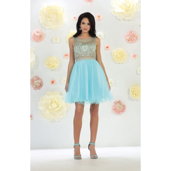 Semi Formal Short Party Dress & Plus Size