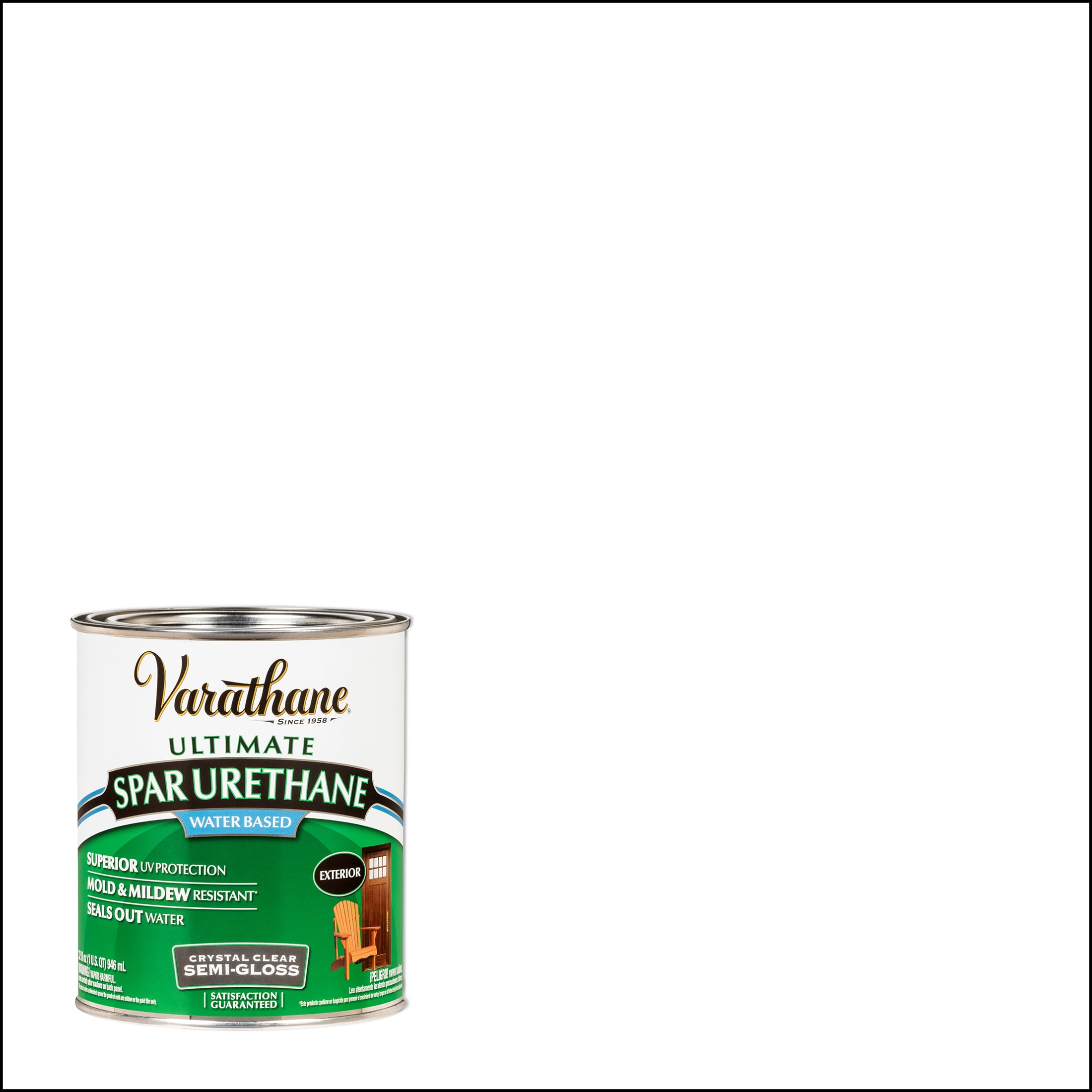 SemiGloss Clear, Varathane Exterior Wood Ultimate Spar Urethane Water