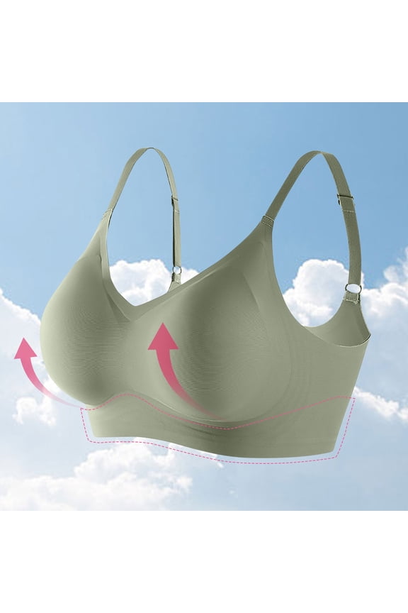 Semi Liquid Jelly Soft Support Ladies' Underwear Bra Seamless Receiving Rimless Bra Womens Running Bra Bra's Womens Sports Bras Pack Bras Packs Bra for Women with Support Womens Compression Sports Bra