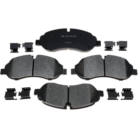 Semi-Metallic Front Disc Brake Pads For Ford Transit 2015-2019 OE AcDelco 17D1774MH