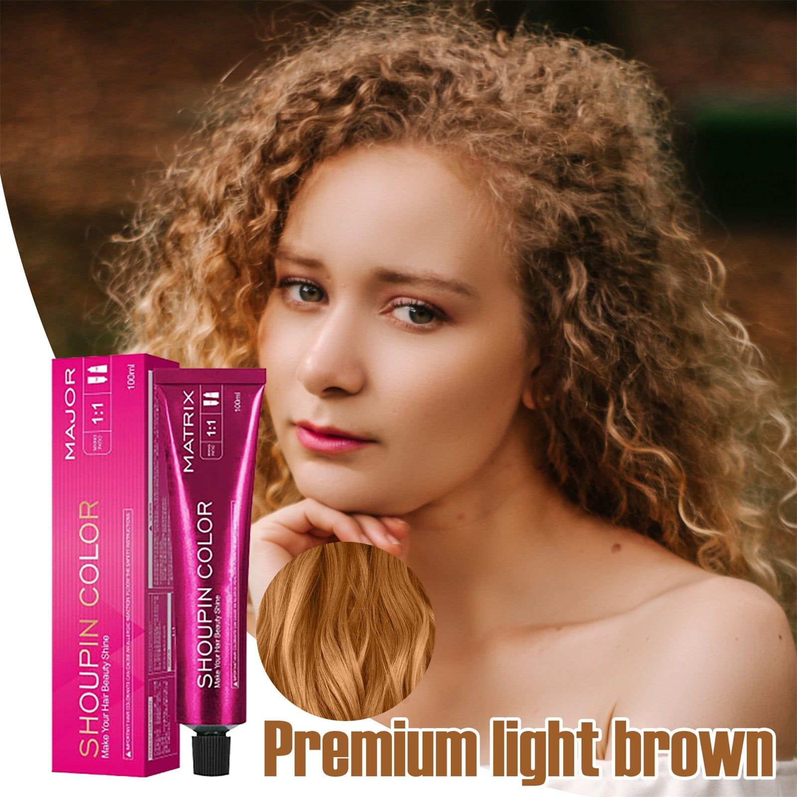 Semi Permanent Hair Dye Long Lasting Hair Coloring Salon Hair Coloring