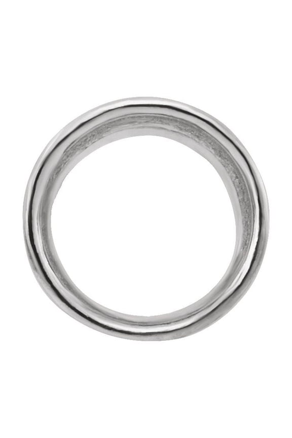 Semi-Polished Platinum 2.5mm Round Shape Bezel Setting Finding Fine Jewelry For Women Gifts For Her (Mounting Only, Not All Stones Included)
