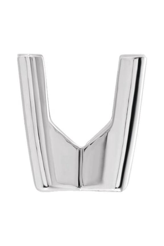 Semi-Polished Platinum 7.5mm Round Shape 4-Prong Shank Setting Finding Fine Jewelry For Women Gifts For Her (Mounting Only, Not All Stones Included)