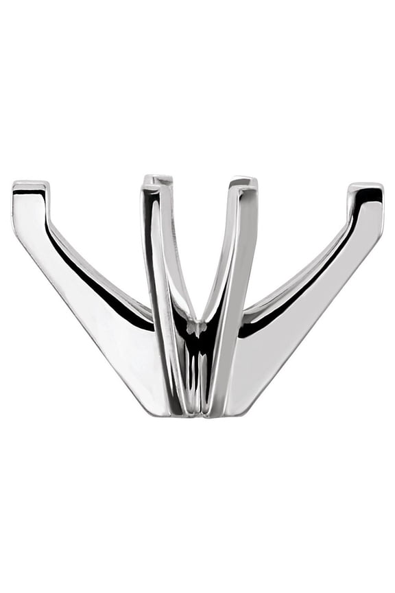 Semi-Polished Platinum 7x4mm Marquise Shape 6-Prong Shank Setting Finding Fine Jewelry For Women Gifts For Her (Mounting Only, Not All Stones Included)