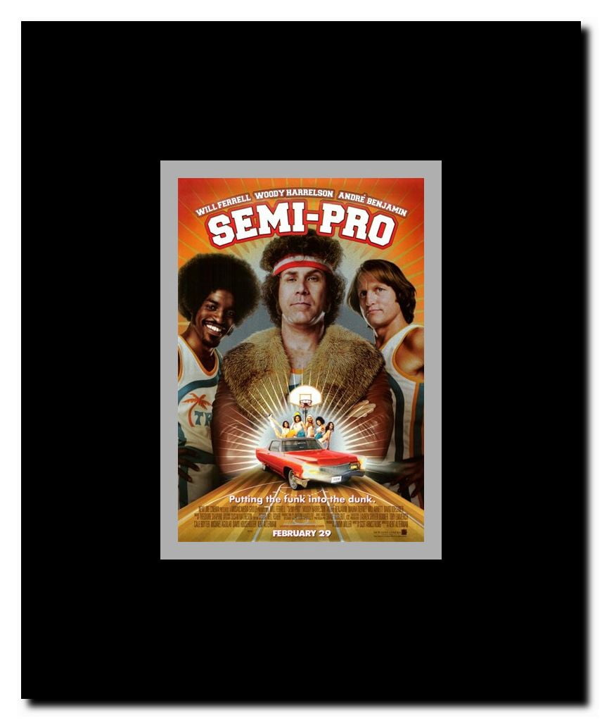 Semi-Pro Framed Movie Poster